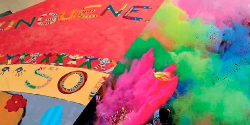 Les enfants ... Holi